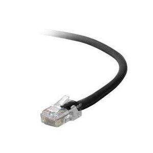 Belkinponents 10ft Cat6 Snagless Patch Cable, Utp, Black Pvc Jacket, 23awg, 50 Micron, Gold Pl