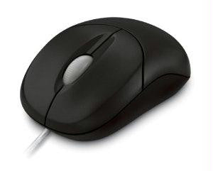 Microsoft Compact Optical Mouse 500 - Mouse - Optical - 3 Buttons - Cable - Usb - Black