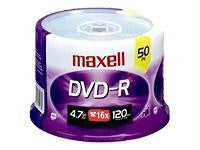 Maxell Dvd-r 50pk Spindle 16k - For Ms1