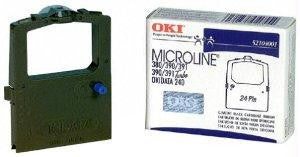 Okidata Print Ribbon - Black - 2 Million Characters - Ml380 - 390+ - 391+ - 390t - 391t+