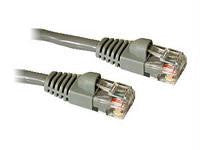 10 ft CAT5e Snagless Patch Cable Grey