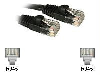 1ft CAT6 Patch Cbl Black