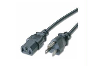 25ft Universal Power Cord Black