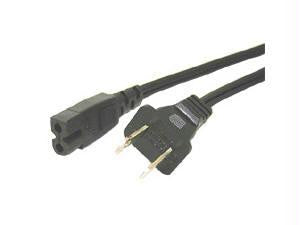 6ft Polarized 2-Slot Power Cord Black