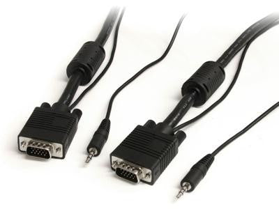 6ft Coax SVGA monitor cable Audio