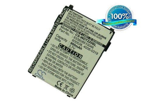 Unitech America Battery, Rechargeable Li-ion 3.7 V 900 Mah, For Ht630, Ht630 Replacement Or Extr