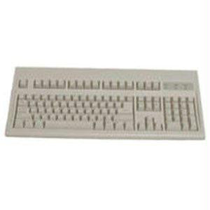 Keytronics Large L Shape Enter Key, Ps2 Cable Keyboard In Beige. Rohs Compliant. Replaces T