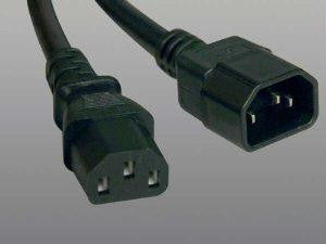 Tripp Lite Heavy-duty Power Extension Cord 15a, 14awg (iec-320-c14 To Iec-320-c13) 10-ft.