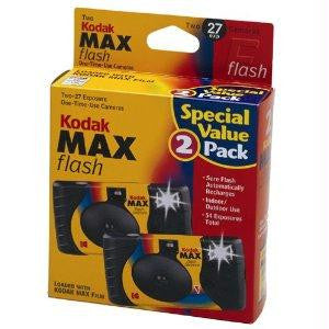 Kodak Personalized Imaging Kod 8951428 Power Flash One Time Use Camera 2 Pack 27 Exp Kmf135