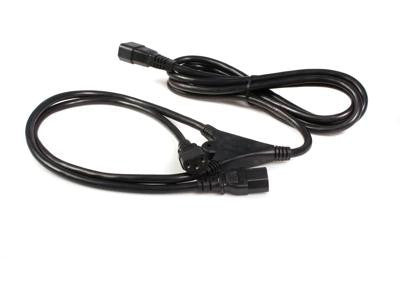 Startech 10 Ft Computer Power Cord Splitter Iec320 C14 To 2x Iec320 C13