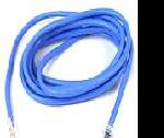 Belkinponents 10ft Cat5e Patch Cable, Utp, Blue Pvc Jacket, 24awg, T568b, 50 Micron, Gold Plat