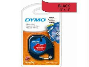 Dymo 1-2inch (12 Mm) Plastic Letratag Tape