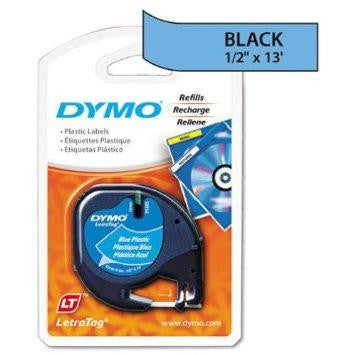 Dymo 1-2inch (12 Mm) Plastic Letratag Tape