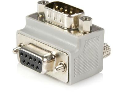 RIGHT ANGLE DB9 SERIAL CABLE ADAPTER