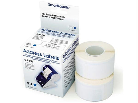 Seiko Instruments Usa, Inc. Labels - White - 1.1 In X 3.5 In - For Slp400, 200, & 100 Series, Slp-