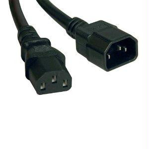 Tripp Lite Heavy-duty Power Extension Cord 15a, 14awg (iec-320-c14 To Iec-320-c13) 2-ft.