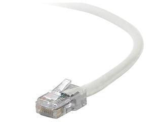 SNAGLESS CAT 5e UTP PATCH;WHT;14FT