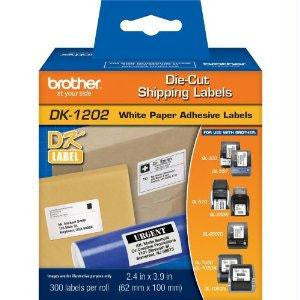 Brother International Corporat White Die Cut Shipping Lbl(4.0x 2-1-2)