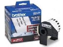 Brother International Corporat Continuouslengthfilmlabelblk-clear2-3-7