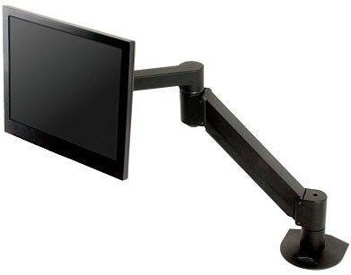 Innovative Office Products Inc Monitor Arm - Black - Desk Edge Clamp Mount; Panel System Rear Edge