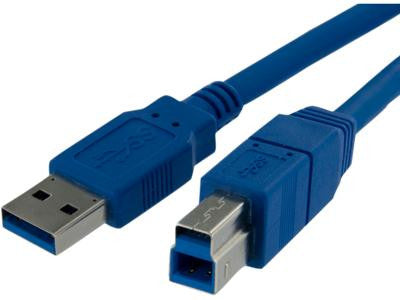 10FT SUPERSPEED USB 3.0 CABLE A TO B M-M