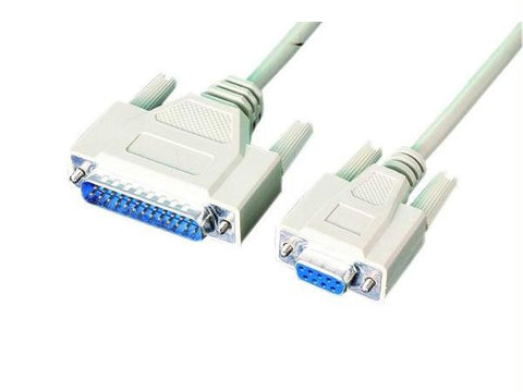 Apc Cables 10ft Serial Adpt Cbl  Db9 F To Db25 M