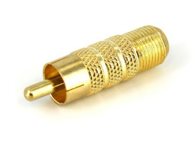Startech Rca To F Type Coaxial Adapter M-f