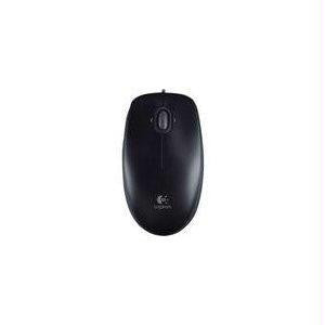Logitech B120 - Mouse - Optical - 3 - Wired - 6 Pin Mini-din (ps-2);usb