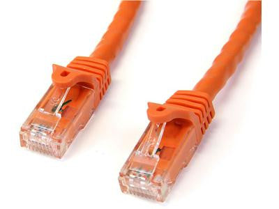 10 FT ORANGE SNAGLESS CAT6 PATCH CABLE