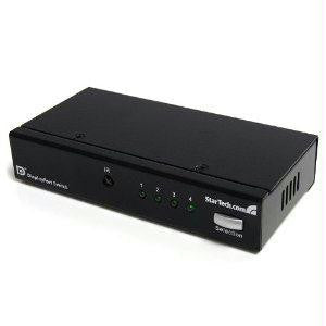 Startech 4 Port Displayport Switch With Ir Remote