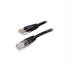 STARTECH 100 FT BLACK MOLDED CAT6 UTP PATCH CABLE - ETL VERIFIED