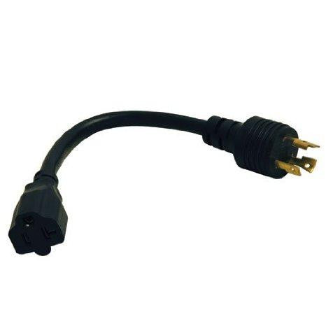 Tripp Lite Heavy-duty Power Adapter Cord 20a, 12awg (nema-l5-20p To Nema-5-20r) 6-in.