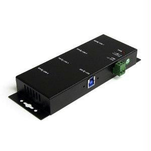 STARTECH MOUNTABLE 4 PORT RUGGED INDUSTRIAL SUPERSPEED USB 3.0 HUB