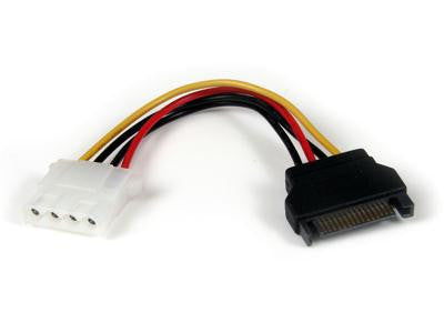 STARTECH 6IN SATA TO LP4 POWER CABLE ADAPTER FM