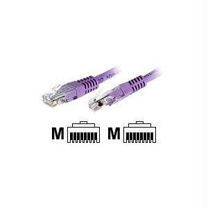 STARTECH 15FT PURPLE MOLDED CAT5E UTP PATCH CABLE