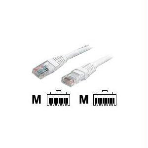 STARTECH 1FT WHITE MOLDED CAT5E UTP PATCH CABLE