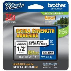 BROTHER INTERNATIONAL CORPORAT BLACK ON WHITE EXTRA STRENGTH