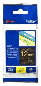Brother International Corporat Tze-334 Label,1-2 Gld-blk