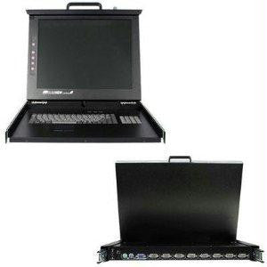 Startech Control Up To 8 Servers Or Kvm Switches With This 1u Rack-mountable Lcd Console