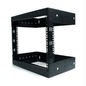 STARTECH 8U OPEN FRAME WALL MOUNT EQUIPMENT RACK - ADJUSTABLE DEPTH