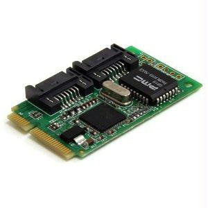 Startech 2 Port Mini Pci Express Internal Sata Ii Controller Card