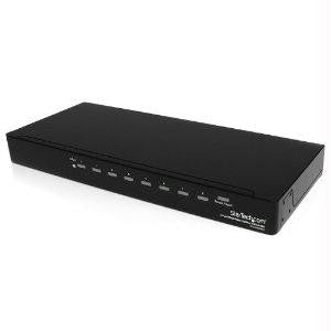 STARTECH 8 PORT HIGH SPEED HDMI VIDEO SPLITTER W- AUDIO - RACK MOUNTABLE