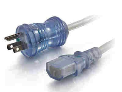 C2g Power Cord - Power Nema 5-15-p - Male - Power Iec 320 En 60320 C13 - Female - 10