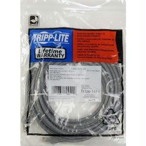 Tripp Lite Cat6 Gigabit Snagless Molded Patch Cable (rj45 M-m) - Gray, 15-ft.