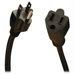 Tripp Lite Standard Power Extension Cord 10a, 18awg (nema 5-15p To Nema 5-15r) 15-ft.