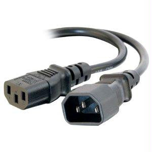 C2G 3FT 16 AWG 250 VOLTPUTER POWER EXTENSION CORD (IEC320C14 TO IEC320C13)