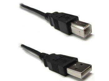 Weltron 15ft Usb 2.0 A To B Cable Black