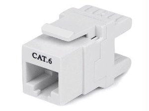 Startech Terminate Cat6 Cables At A 180 Angle, For A More Compact Keystone Jack Installa