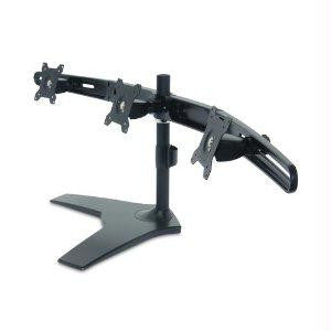 Amer Networks Triple Monitor Mount With Desk Stand