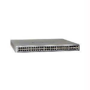 Netgear Switch - Ports Qty: 48 - Gigabit Ethernet - 144 Gbps - Rack-mountable